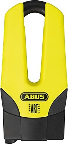 ABUS granit Quick 37/60 mini Pro żółty zamek do hamulców tarczowych