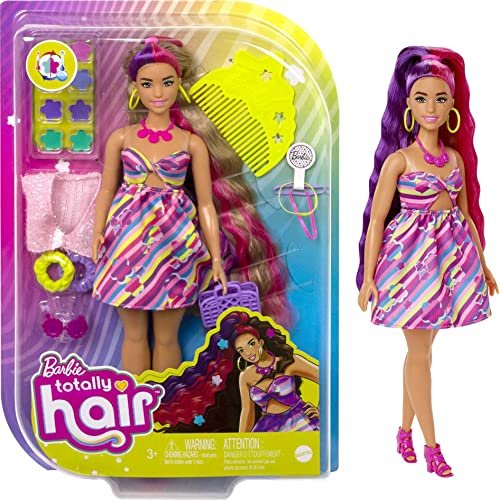 Barbie Totally Hair HCM89 - Modepuppe - Weiblich - 3 Jahr(e) - Mädchen - 298 mm - 184 g (HCM89)