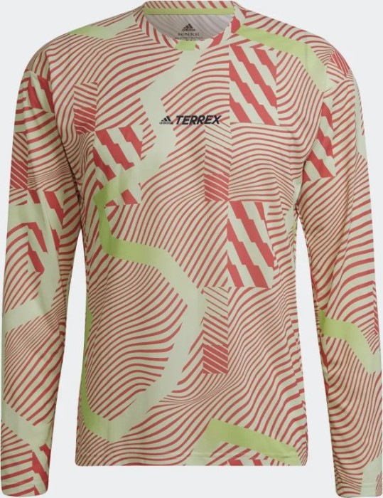 adidas Terrex Primeblue Trail Graphic Shirt langarm (Herren)