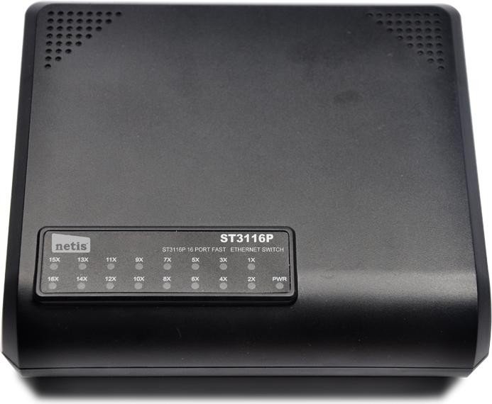 netis ST31 Desktop switch, 16x RJ-45