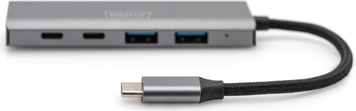 Digitus USB-C Hub, 2x USB-C 3.1, 2x USB-A 3.1, USB-C 3.1 [Stecker]