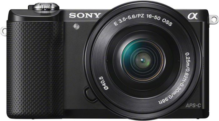 Sony Alpha 5000 schwarz mit Objektiv AF E 16-50mm 3.5-5.6 OSS PZ