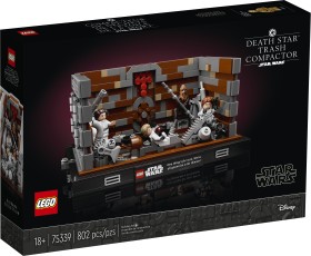 LEGO Star Wars - Müllpresse im Todesstern Diorama (75339)