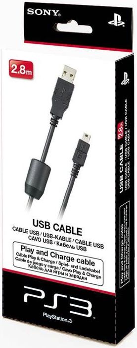 Fødested så Plakater Sony Play & Charge USB-charging cable for controller (PS3) starting from £  8.99 (2023) | Price Comparison Skinflint UK
