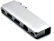 Satechi Pro hub mini adapter, silver, 2x USB4 [wtyczka] (ST-UCPHMIS)