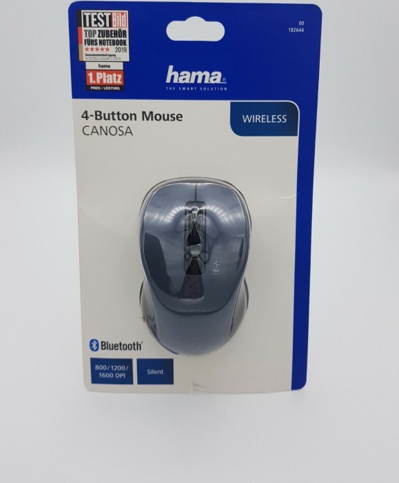 Hama Canosa Bluetooth Mouse schwarz, USB