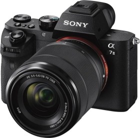 Sony Alpha 7 II schwarz mit Objektiv AF E 28-70mm 3.5-5.6 OSS (ILCE-7M2K)