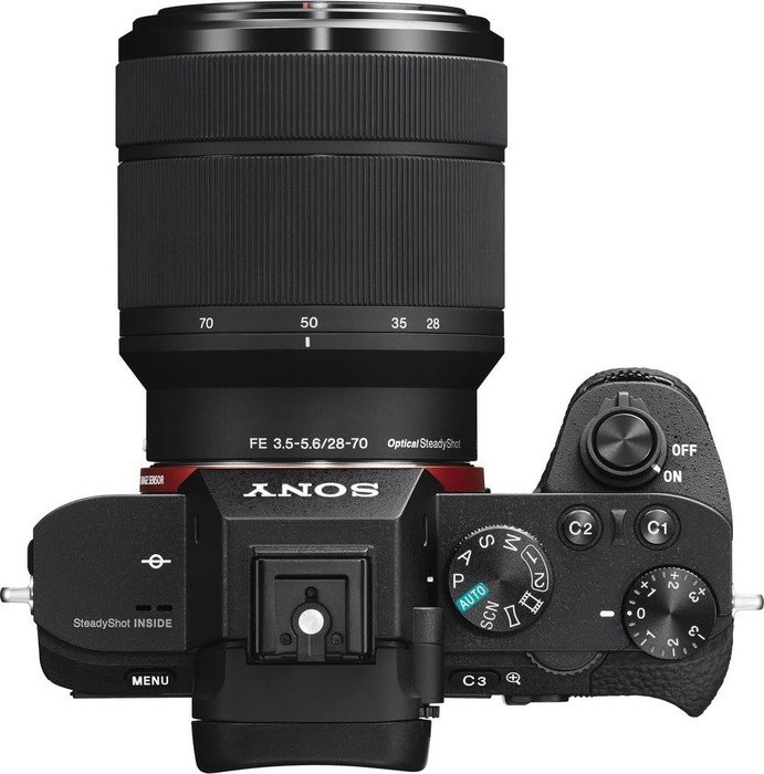 Sony Alpha 7 II schwarz mit Objektiv AF E 28-70mm 3.5-5.6 OSS