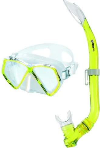 Mares Zephir zestaw do snorkelingu clear/yellow (Junior)