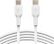 Belkin BoostCharge USB-C to USB-C Cable with Strap 2.0m weiß (CAB003bt2MWH)