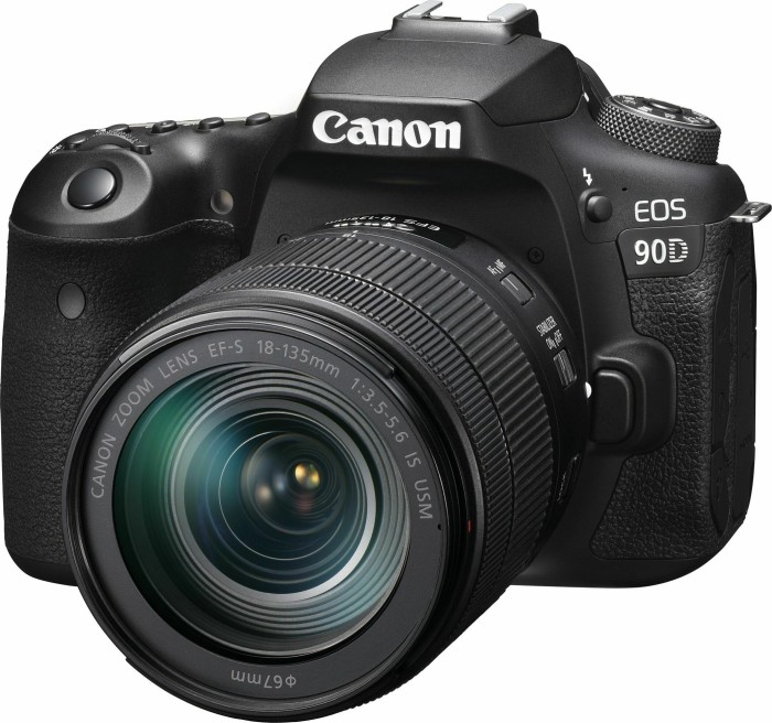 Canon EOS 90D mit Objektiv EF-S 18-135mm 3.5-5.6 IS USM