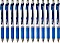 Pentel EnerGel XM BL77 blau, Gelroller, 12er-Pack (BL77-CO-12)