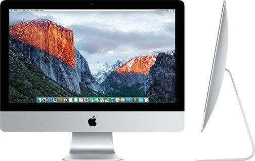 Apple iMac 21.5", Core i5-5250U, 16GB RAM, 1TB HDD