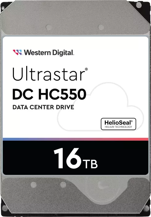 Western Digital Ultrastar DC HC550 16TB, SE, 512e, SATA 6Gb/s
