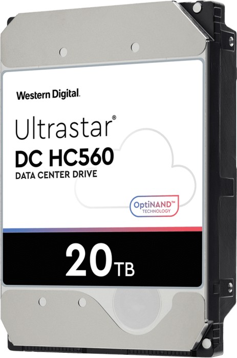 Western Digital Ultrastar DC HC560 20TB, SE, 512e, SATA 6Gb/s