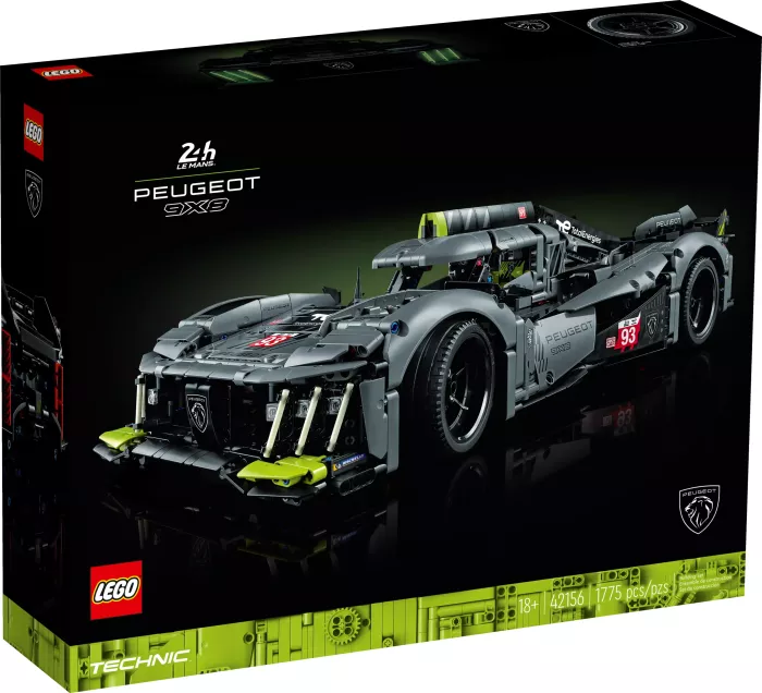 LEGO Technic 42156 PEUGEOT 9X8 24H Le Mans Hypercar (42156)