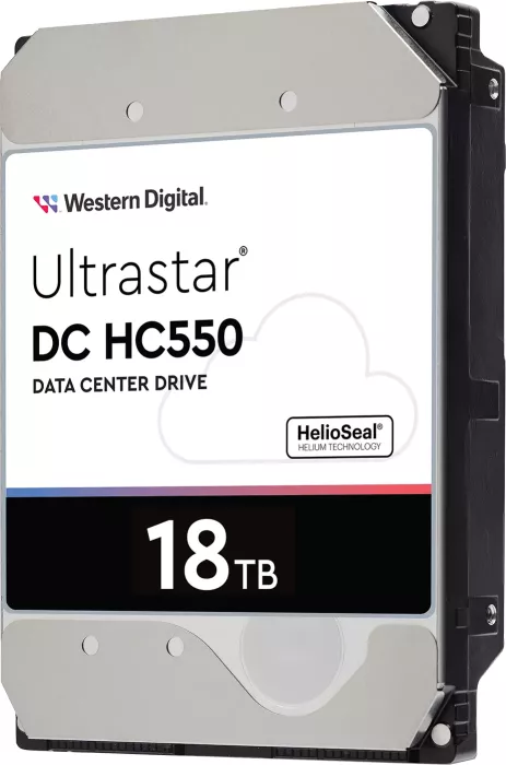 Western Digital Ultrastar DC HC550 18TB, SE, 512e, SATA 6Gb/s