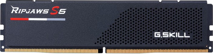 G.Skill Ripjaws S5 schwarz DIMM Kit 64GB, DDR5-6000, CL30-40-40-96, on-die ECC
