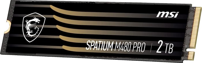 MSI Spatium M480 Pro 2TB, M.2 2280 / M-Key / PCIe 4.0 x4