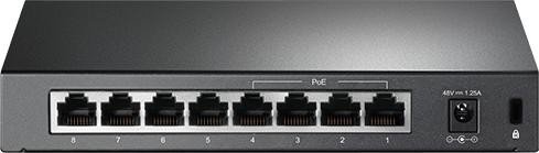 TP-Link TL-SF1000 Desktop switch, 8x RJ-45, PoE