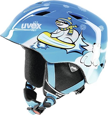 UVEX Airwing 2 Helm blue snowman (Junior)