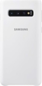 Samsung Silicone Cover für Galaxy S10 weiß