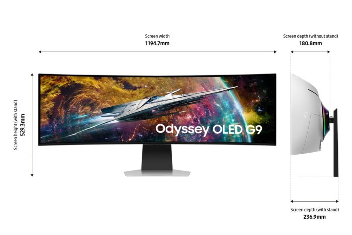 Samsung Odyssey OLED G9 G95SC, 49"
