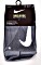 Nike elite Lightweight Quarter running socks black/dark grey/white (SX6263-010)