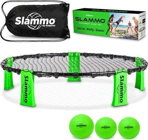 thumbnail image 2 of Spikeball Spike 'N' Splash Bundle – 20pc Roundnet Set For Lawn & Beach 2 of 6