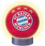 72 Teile Ravensburger 3D Puzzle Ball Nachtlicht FC Bayern München 12177 