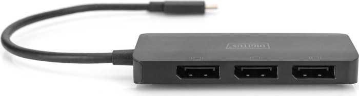Digitus 3-portowy MST video hub, USB-C [wtyczka]