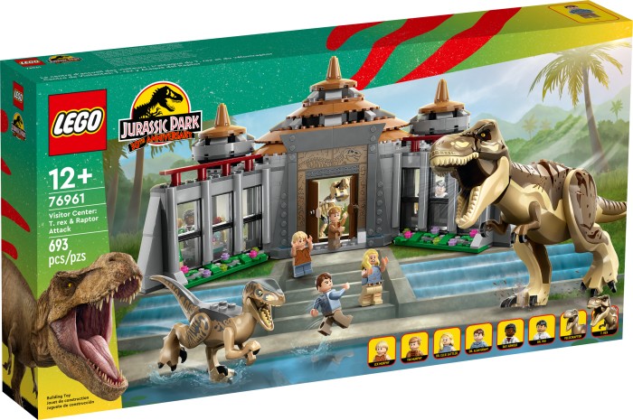 Lego J.W. Angriff des T. rex und des Rap 76961