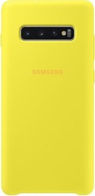Samsung Silicone Cover für Galaxy S10+ gelb