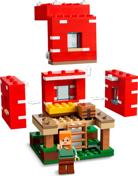 LEGO Minecraft - | (2024) Preisvergleich Deutschland 12,67 € Geizhals Das ab Pilzhaus