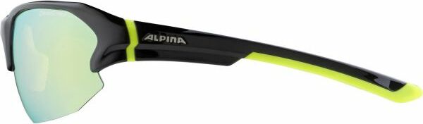 Alpina Lyron HR black neon yellow/ceramic mirror yellow