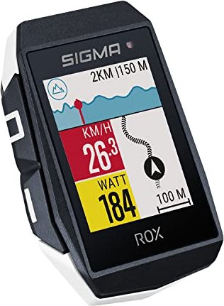 Sigma ROX 11.1 EVO Fahrrad-Navi Fahrrad GPS, GLONASS, spritzwassergeschützt (01031)