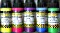 Vallejo Premium Airbrush Color "Fluo Colors" Farbset, 5-tlg. (62.102)