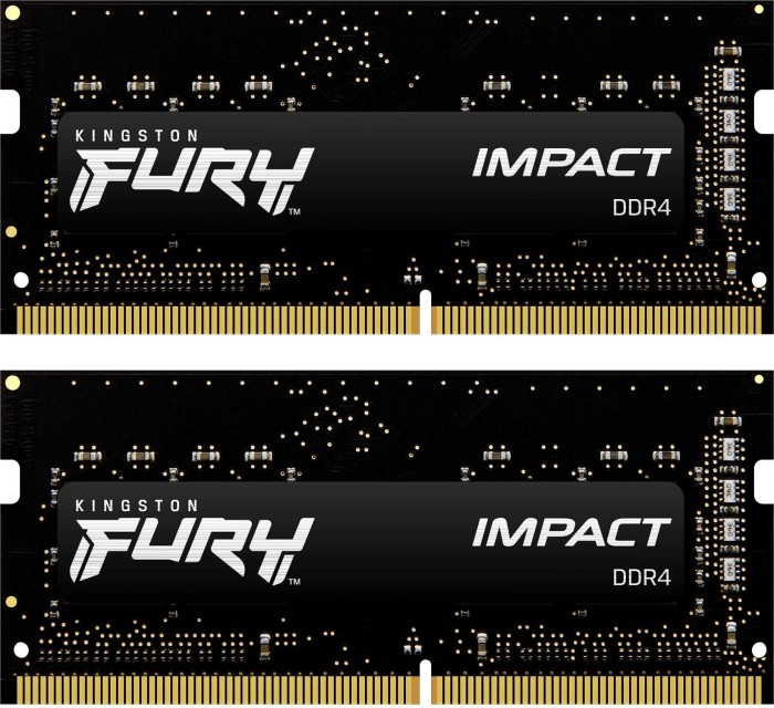 Kingston FURY Impact SO-DIMM Kit 16GB, DDR4-2666, CL15-17-17 (HX426S15IB2K2/16)