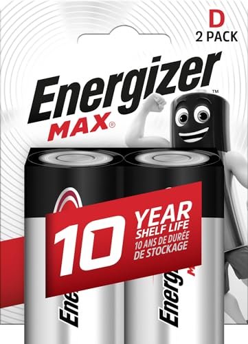 Energizer Max Mono D, 2er-Pack