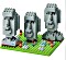 Kawada Nanoblock - Moai Statues on Easter Island (NBH-009)