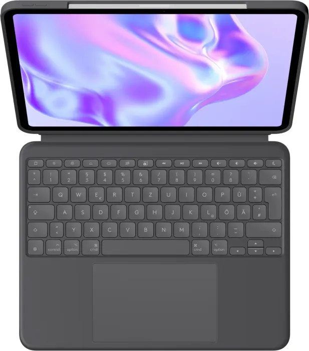 Logitech Combo Touch, KeyboardDock do Apple ipad Pro 13" (M4) 2024, grafit, DE