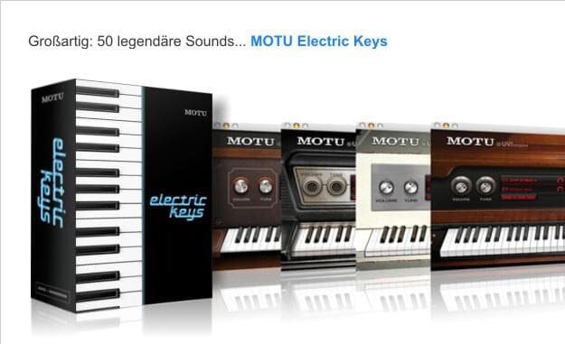 MOTU Electric Keys (PC/MAC)