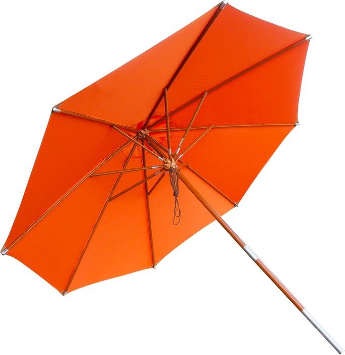anndora parasol okrągły 350cm pomarańczowy/mandarin