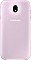 Samsung Dual Layer Cover für Galaxy J7 (2017) pink (EF-PJ730CPEGWW)