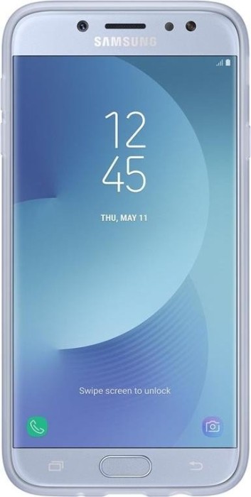 Samsung jelly Cover do Galaxy J7 (2017) niebieski