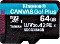 Kingston Canvas Go! Plus R170/W70 microSDXC 64GB Kit, UHS-I U3, A2, Class 10 Vorschaubild