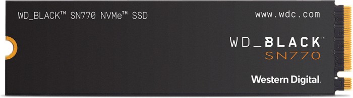 Western Digital WD_BLACK SN770 NVMe SSD 2TB, M.2 2280/M-Key/PCIe 4.0 x4
