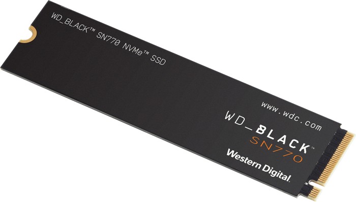 Western Digital WD_BLACK SN770 NVMe SSD 2TB, M.2 2280/M-Key/PCIe 4.0 x4