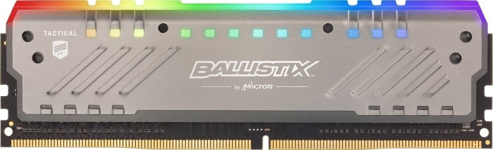 Crucial Ballistix Tactical Tracer RGB DIMM Kit 16GB, DDR4-3200, CL16-18-18