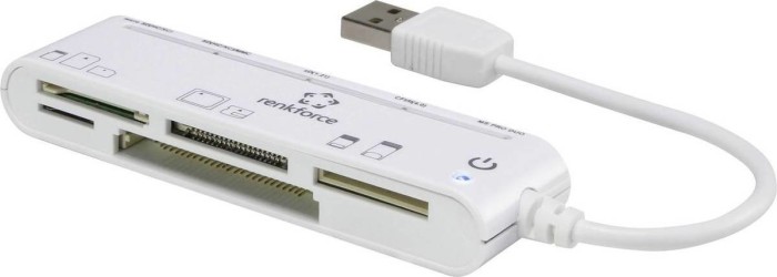 Renkforce CR45e Multi-slot-Czytniki kart pamięci, USB-A 2.0 [wtyczka]